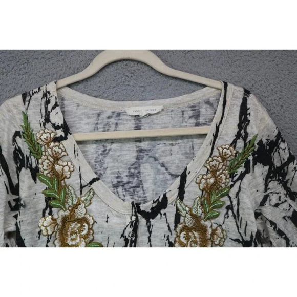 Gilded Intent Long Sleeve Embroidered-Snap Down-Medium-Boho - Picture 5 of 11